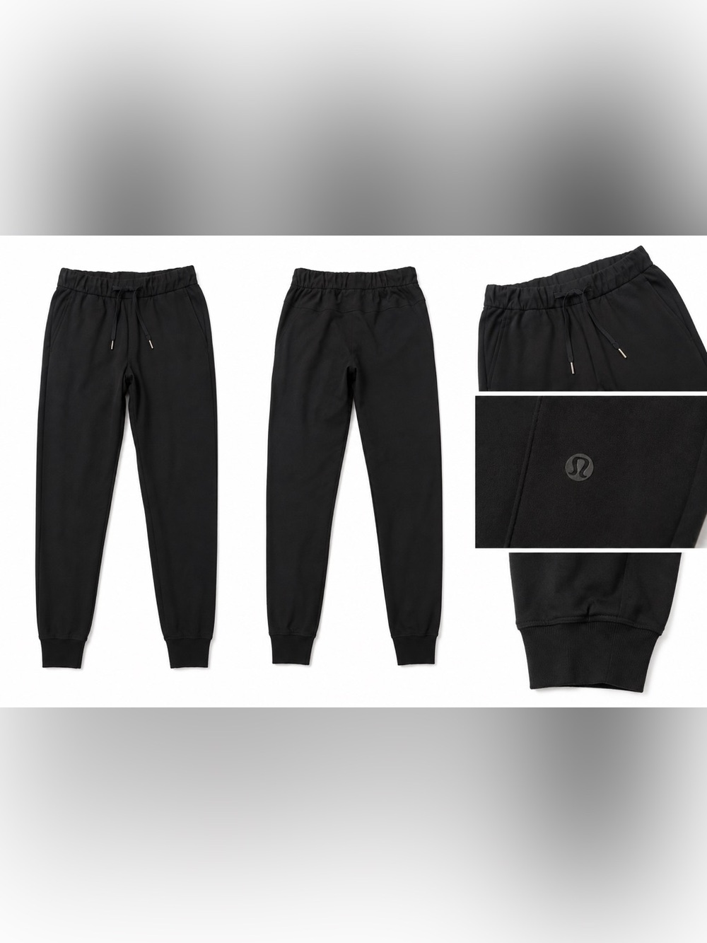 lululemon athletica women’s Black Performance Joggers